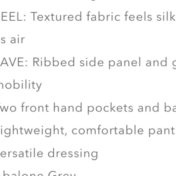 Athleta Brooklyn textured joggers size 24 new with tags - Picture 4 of 8